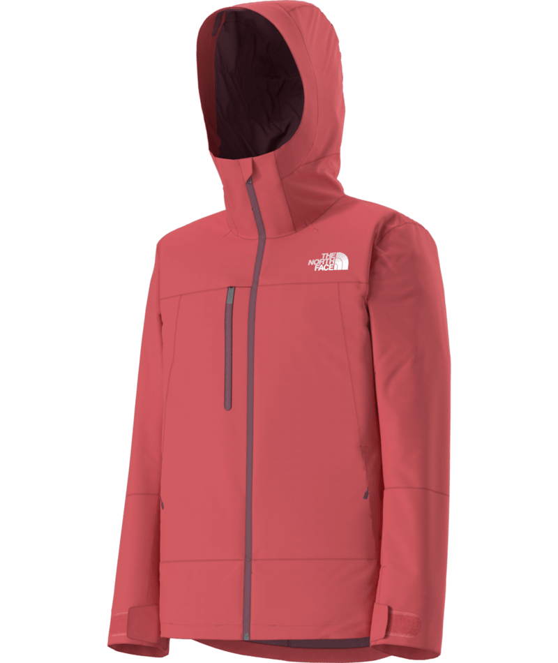 The North Face Rose Red Waterproof Shell Jacket Hooded Full Zip