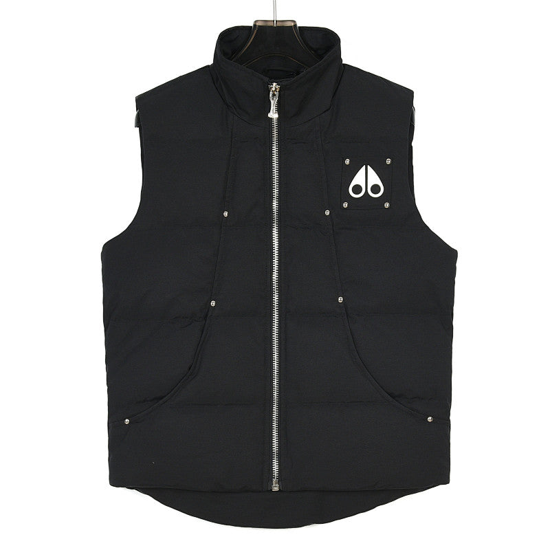 Moose Knuckles Black Down Vest