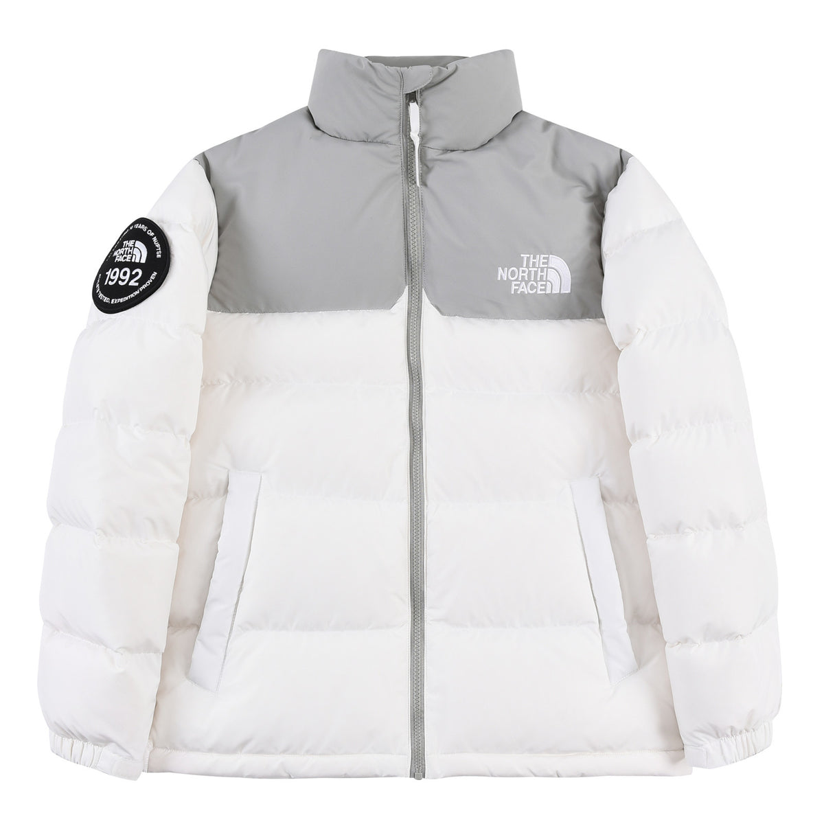 The North Face White Grey 1992 Nuptse Anniversary Down Jacket