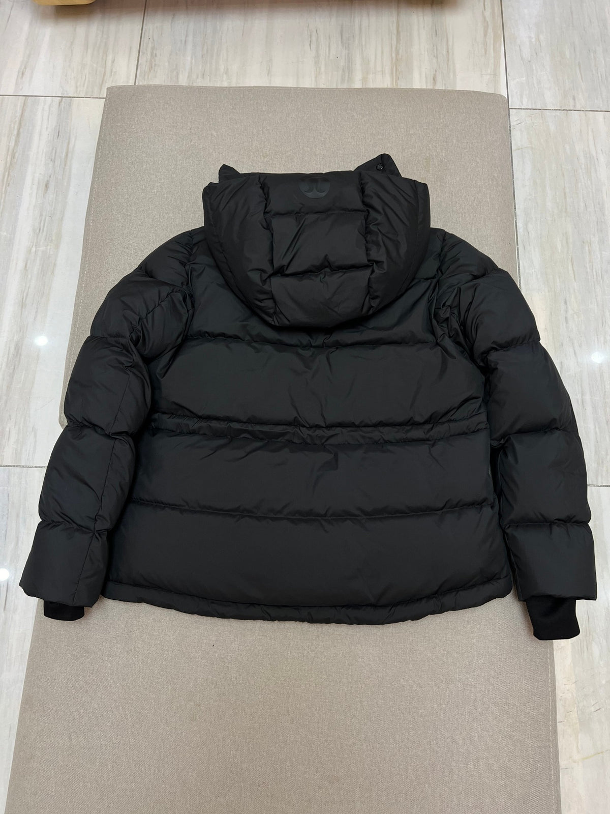 Lululemon Black Hooded Down & PrimaLoft Puffer Jacket