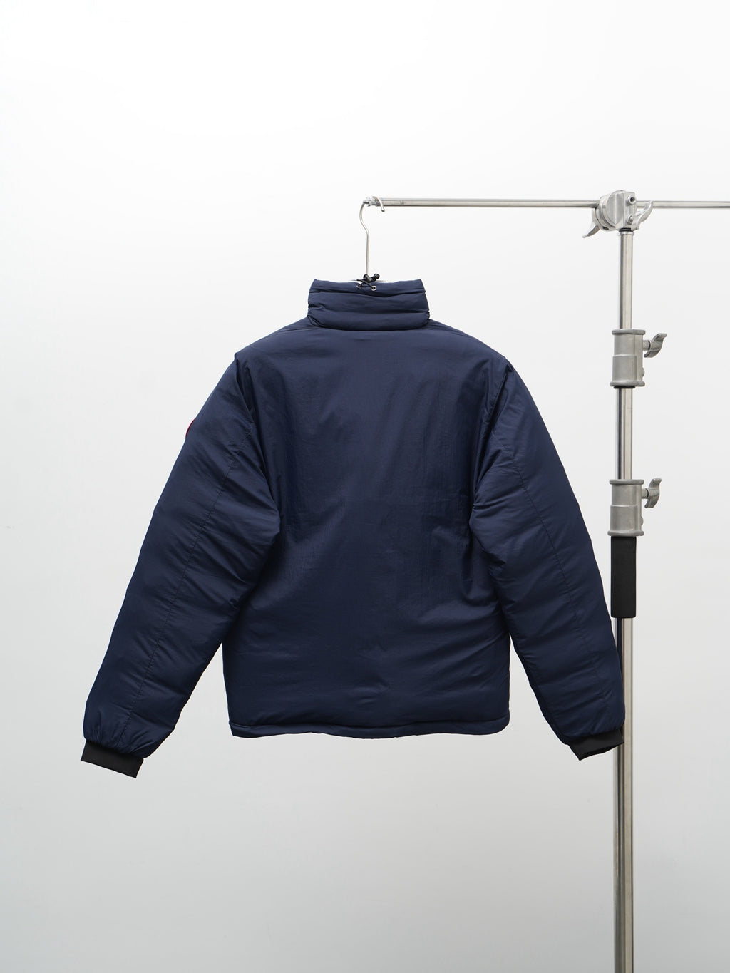 Canada Goose Navy Blue Stand-Collar Down Puffer Jacket