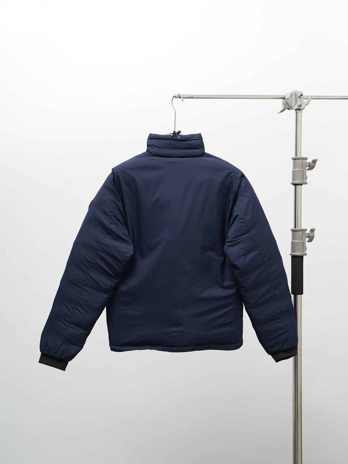 Canada Goose Navy Blue Stand-Collar Down Puffer Jacket