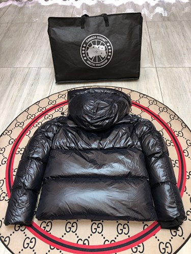 Canada Goose Arctic Program Glossy Black Down Jacket