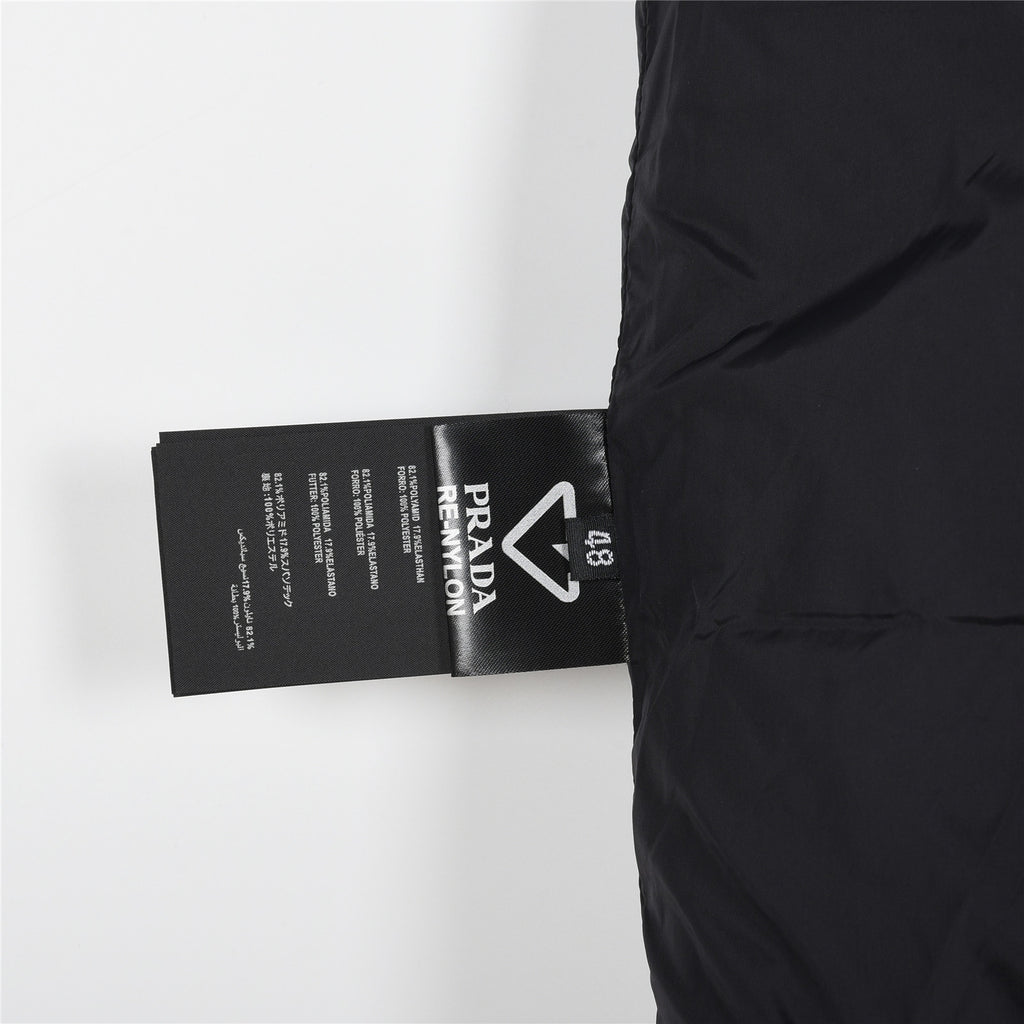 Prada Black Re-Nylon Down Jacket