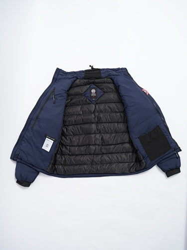 Canada Goose Navy Blue Stand-Collar Down Puffer Jacket