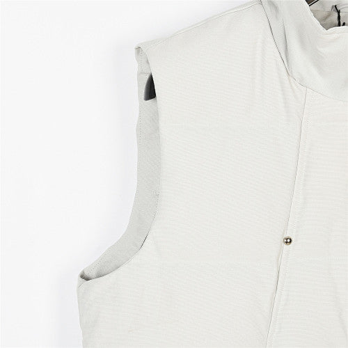 Moose Knuckles White Down Vest