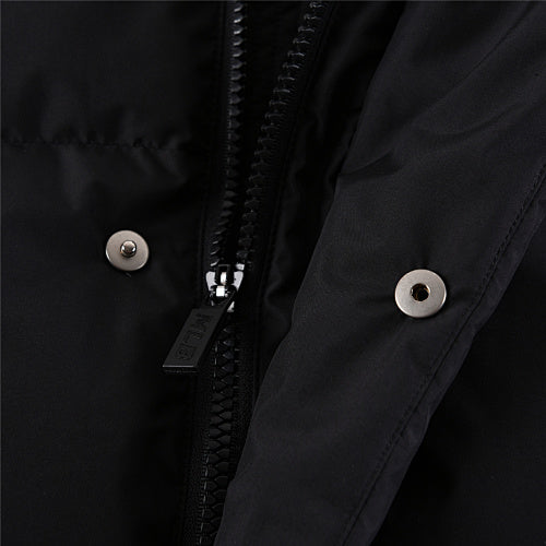 MLB NY Yankees Black Boxy Down Puffer Jacket