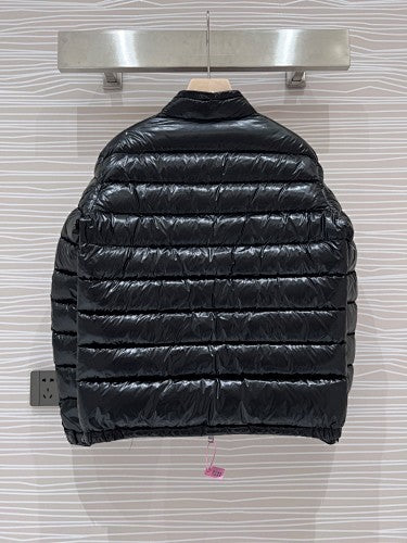 Moncler Black Glossy Down Puffer Jacket