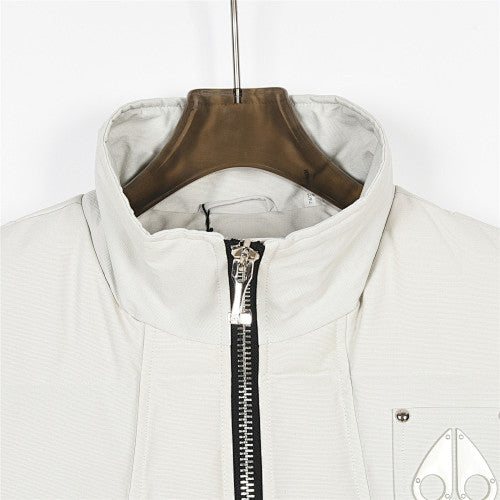 Moose Knuckles White Down Vest