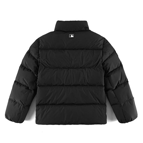MLB NY Yankees Black Boxy Down Puffer Jacket