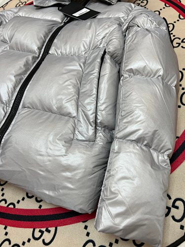 Canada Goose Arctic Program Silver Metallic Down Jacket