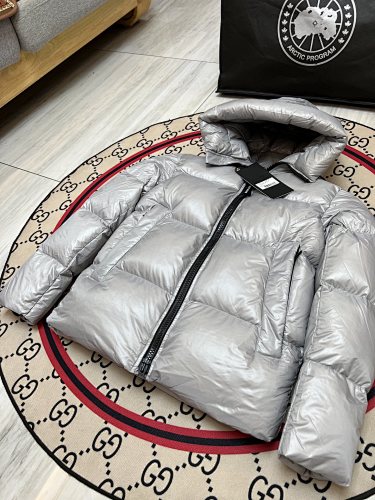 Canada Goose Arctic Program Silver Metallic Down Jacket