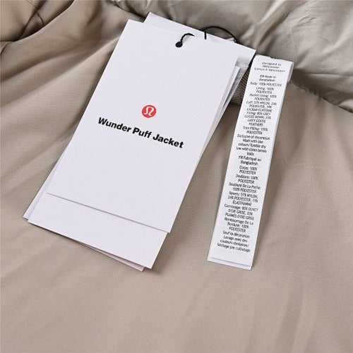 Lululemon Beige Wunder Puff Jacket