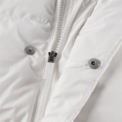 MLB White Down Puffer Jacket