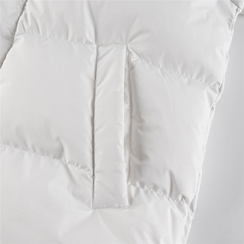MLB White Down Puffer Jacket