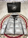 Canada Goose Arctic Program Silver Metallic Down Jacket
