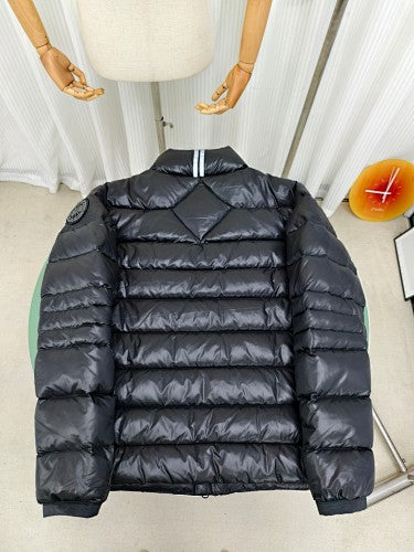 Canada Goose Black Tonal Stand-Collar Down Puffer Jacket