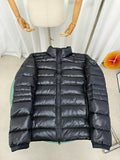 Canada Goose Black Tonal Stand-Collar Down Puffer Jacket
