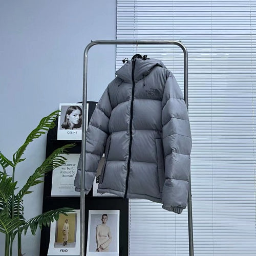 The North Face Grey GORE-TEX INFINIUM Nuptse Down Jacket