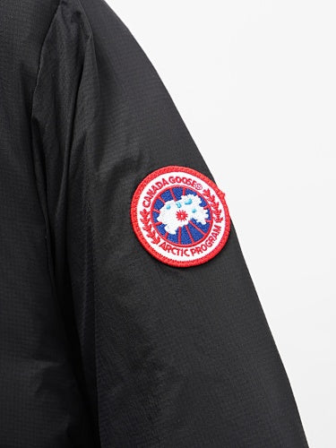 Canada Goose Black Hooded Down Puffer Jacket
