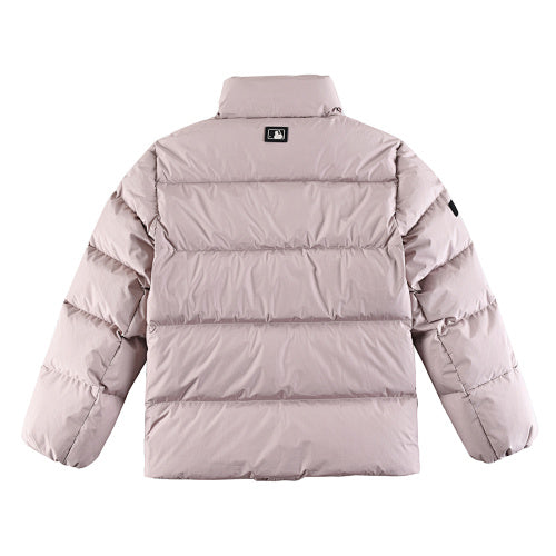 MLB NY Yankees Grey Fur Hood Down Parka