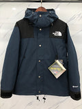 The North Face Steel Blue Black GORE-TEX Mountain Jacket Waterproof Shell