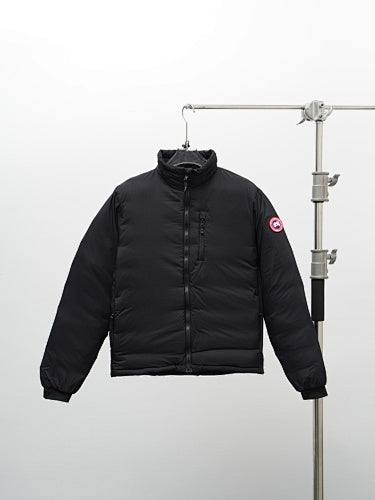 Canada Goose Black Hooded Down Puffer Jacket