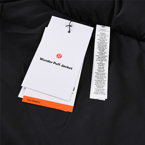 Lululemon Black Wunder Puff Jacket