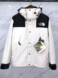 The North Face White Black GORE-TEX Mountain Jacket Waterproof Shell
