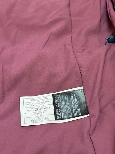 Lululemon Burgundy Hooded Down Puffer Jacket