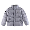 MLB NY Yankees Grey Fur Hood Down Parka