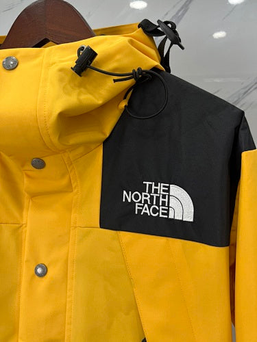The North Face Yellow Black GORE-TEX Mountain Jacket Waterproof Shell