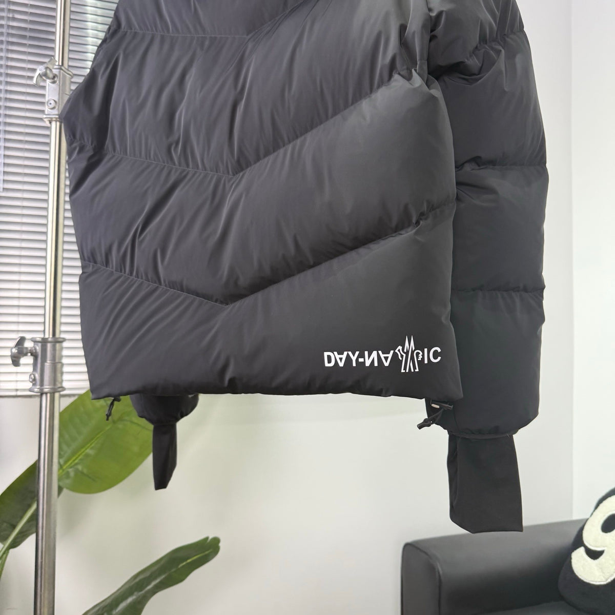 Moncler Grenoble Black Day-Namic Hooded Down Jacket