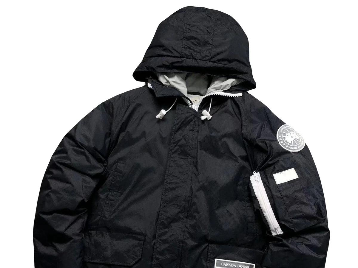 Canada Goose Black Down Parka with Hood