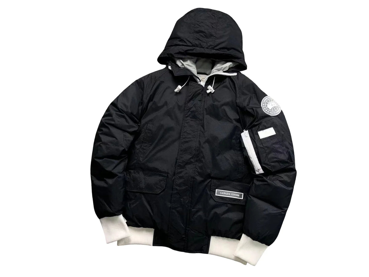 Canada Goose Black Down Parka with Hood