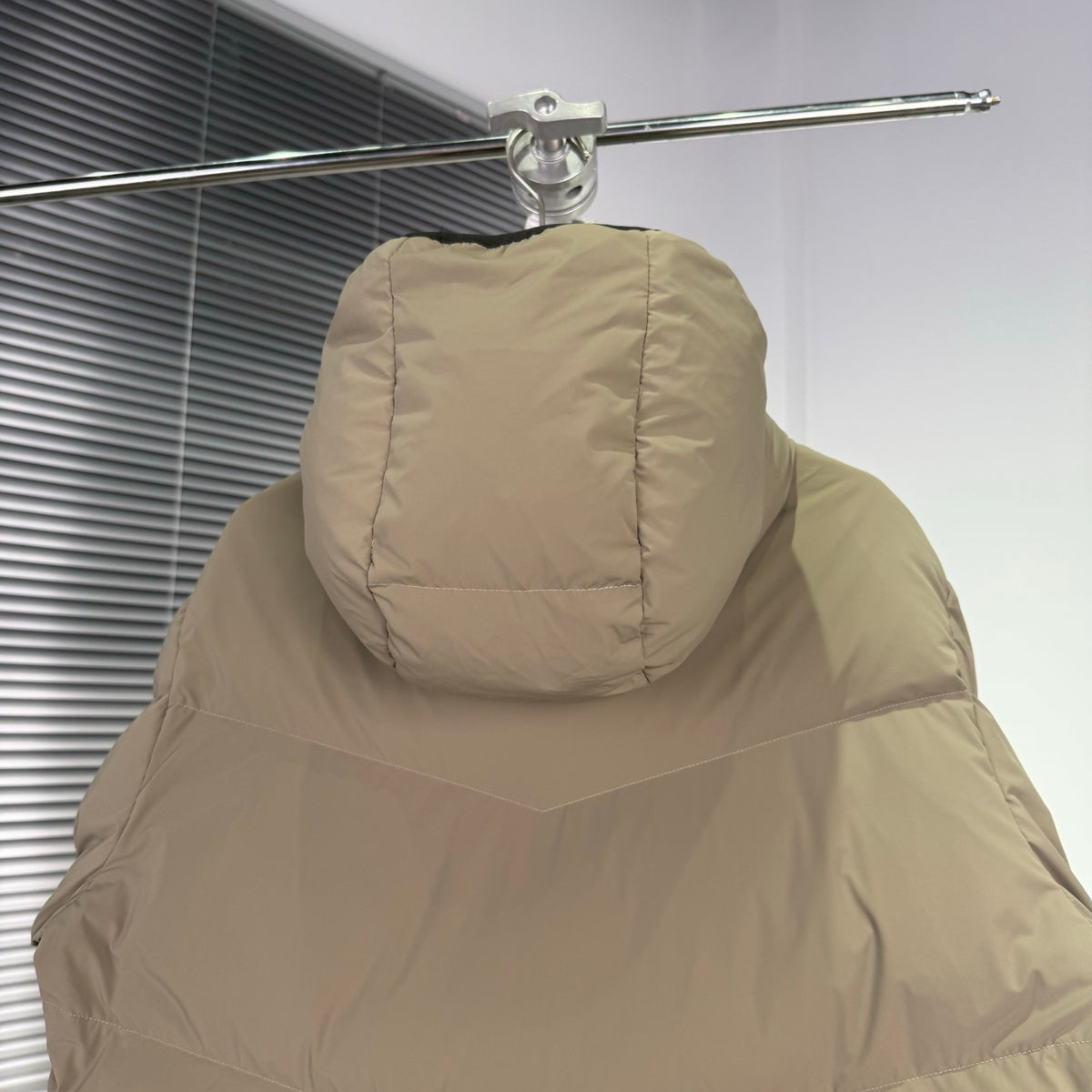 Moncler Grenoble Khaki Day-Namic Hooded Down Jacket