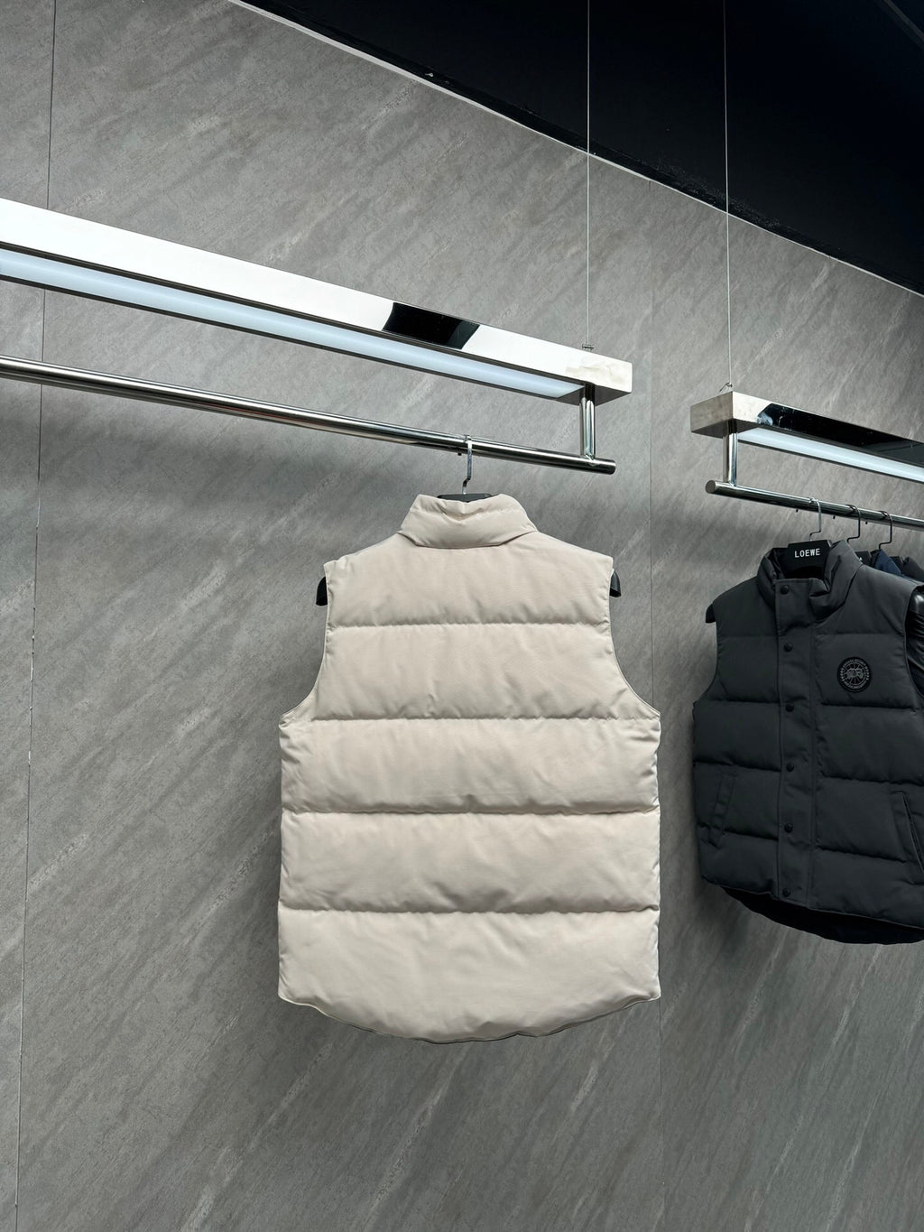 Canada Goose Cream Freestyle Crew Down Vest