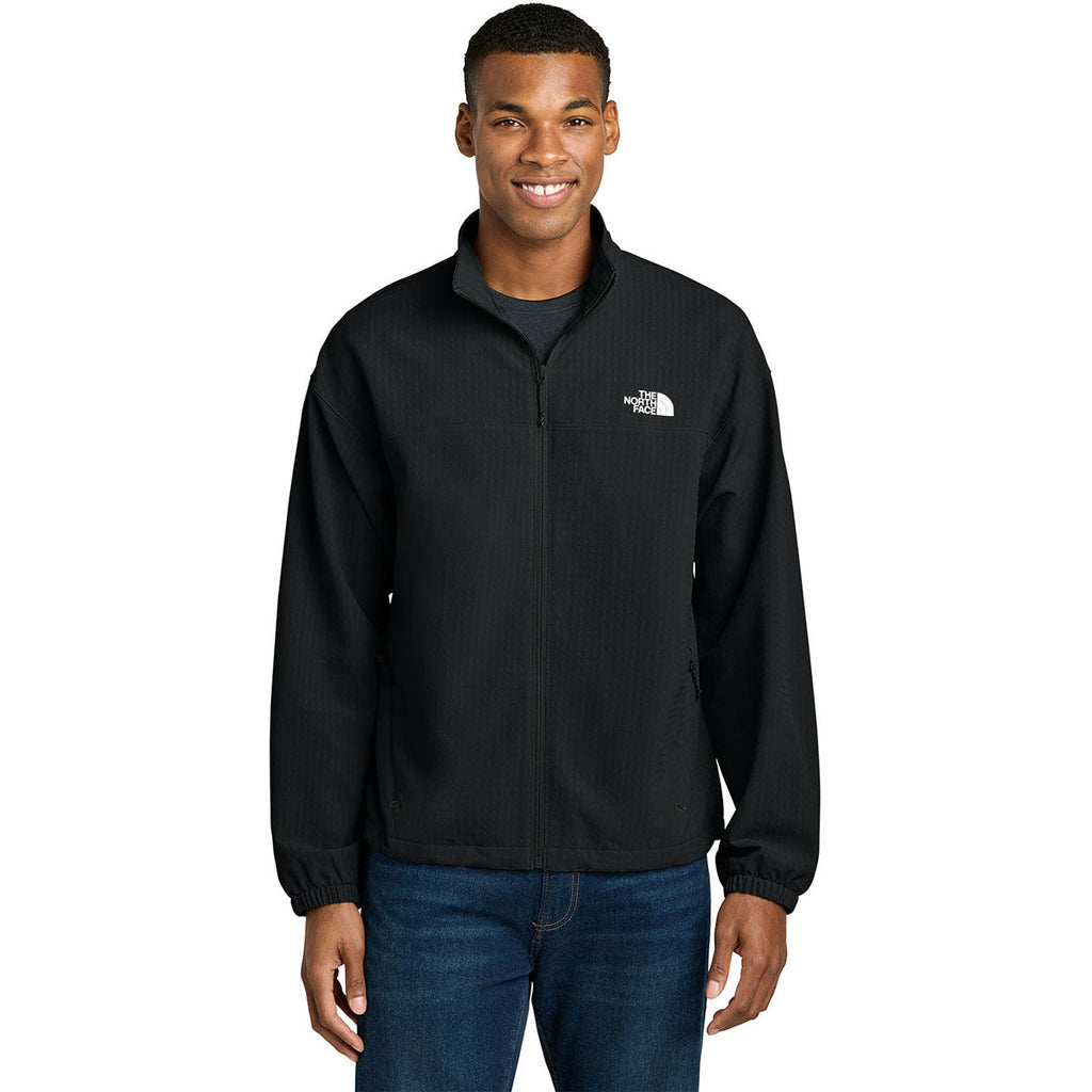 The North Face Black Apex Bionic Softshell Jacket Full Zip
