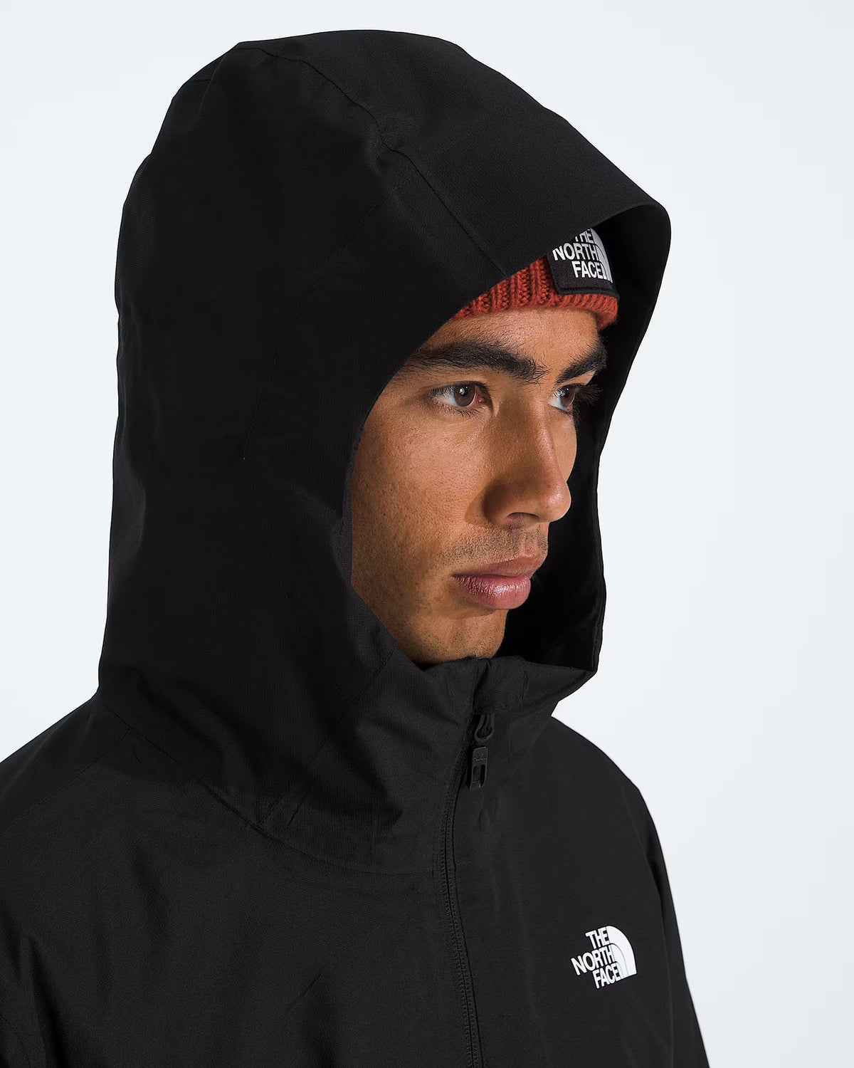The North Face Black DryVent Waterproof Shell Jacket Hooded Full Zip