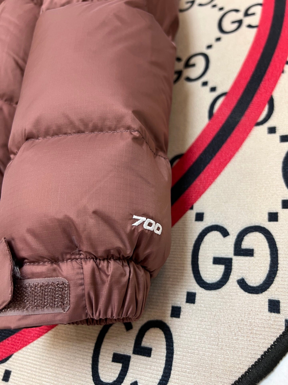 The North Face Clay Brown 1996 Retro Nuptse Down Jacket 700 Fill