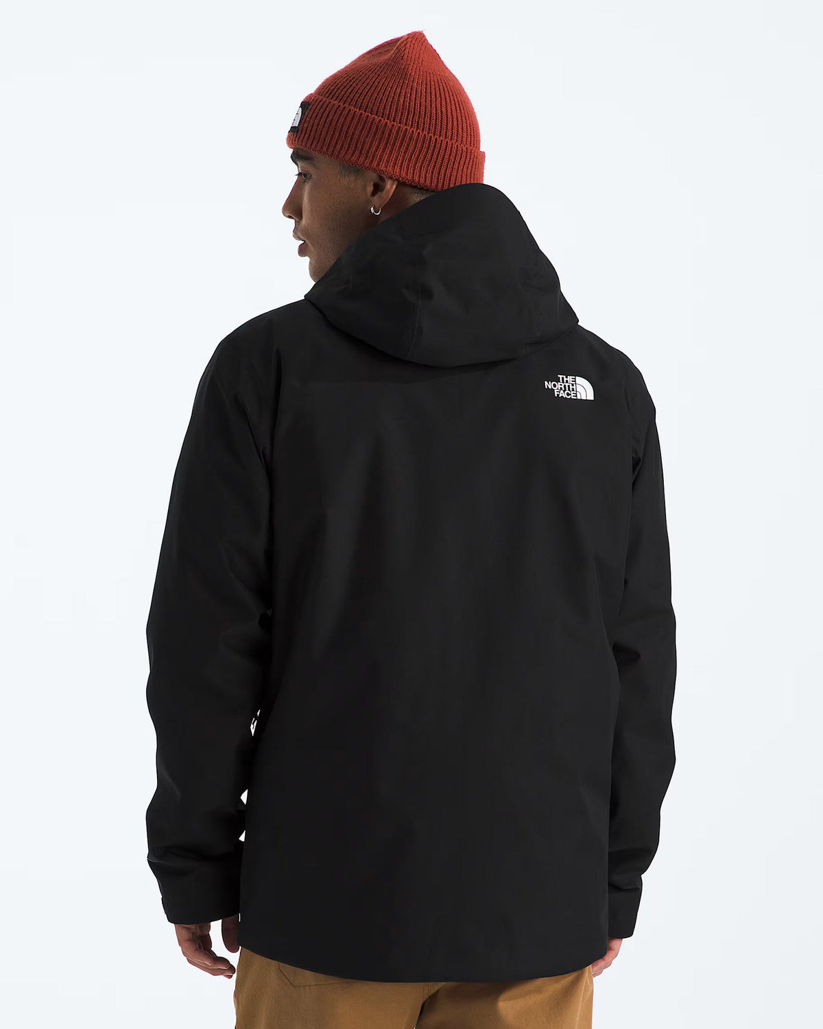 The North Face Black DryVent Waterproof Shell Jacket Hooded Full Zip