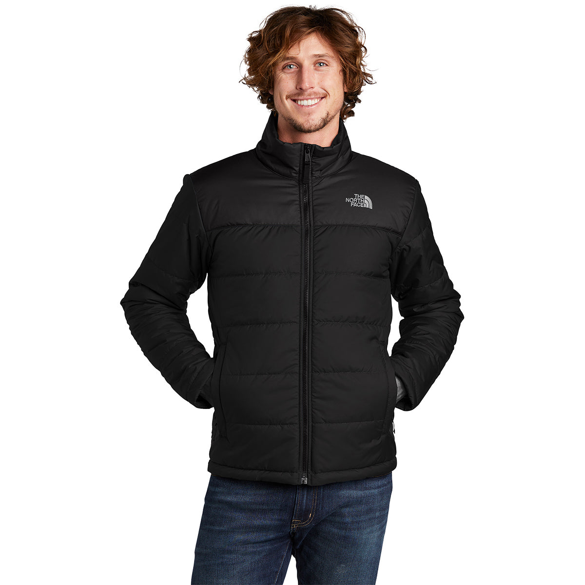 The North Face Black Insulated Jacket Full Zip