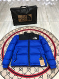 The North Face Blue Black 1996 Retro Nuptse Down Jacket 700 Fill