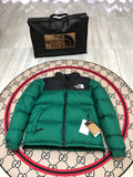 The North Face Green Black 1996 Retro Nuptse Down Jacket 700 Fill