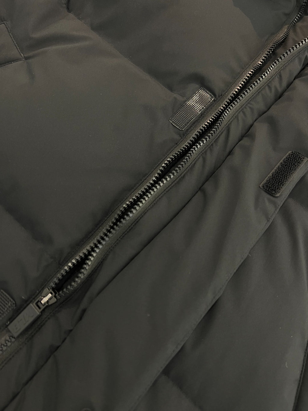 MLB New York Yankees Black Premium Down Long Parka Hooded