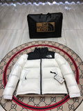 The North Face White Black 1996 Retro Nuptse Down Jacket 700 Fill