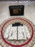 The North Face White Bear Print 1996 Retro Nuptse Down Jacket 700 Fill