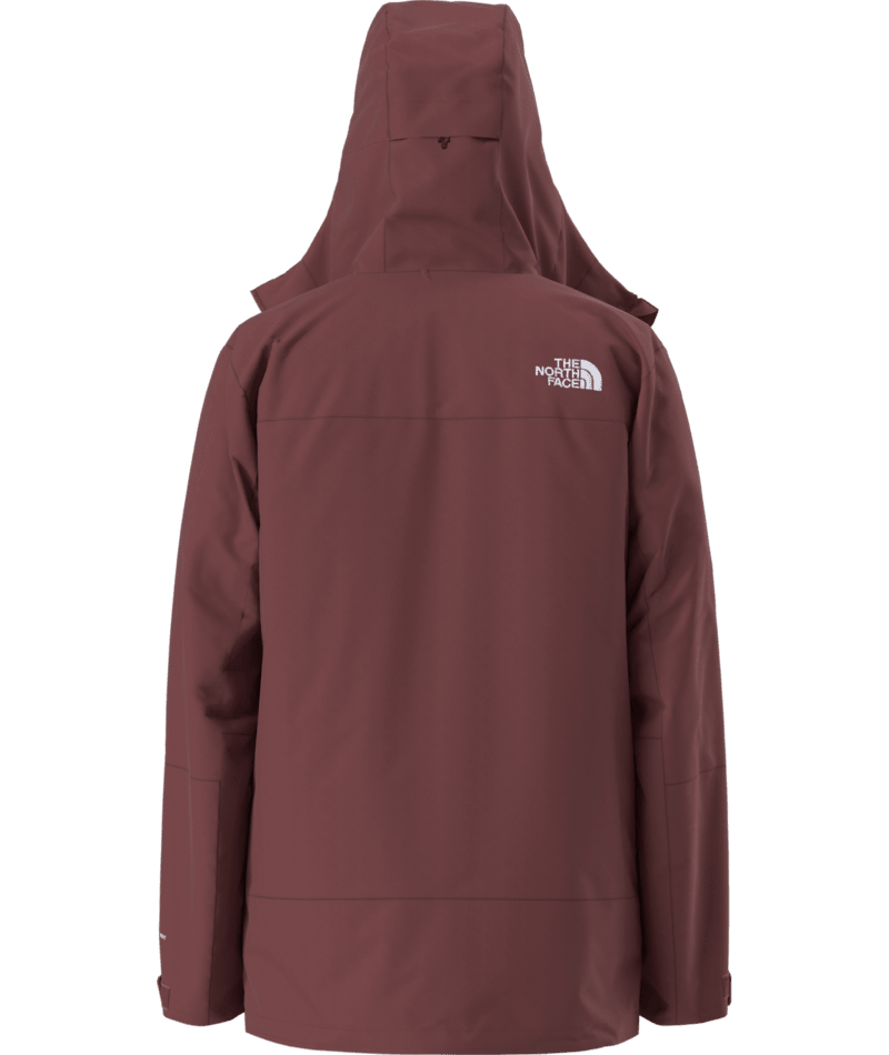 The North Face Burgundy 3-in-1 Triclimate Jacket Hooded Waterproof