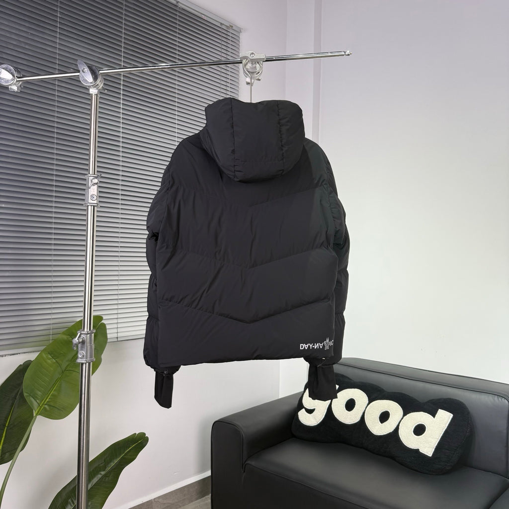 Moncler Grenoble Black Day-Namic Hooded Down Jacket