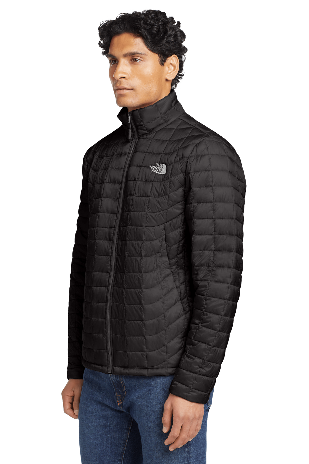 The North Face Black ThermoBall Eco Jacket Square Quilt Full Zip